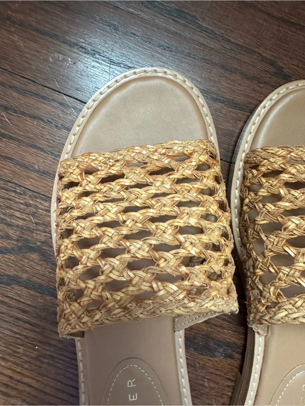 Marc Fisher Braided Slide Sandals